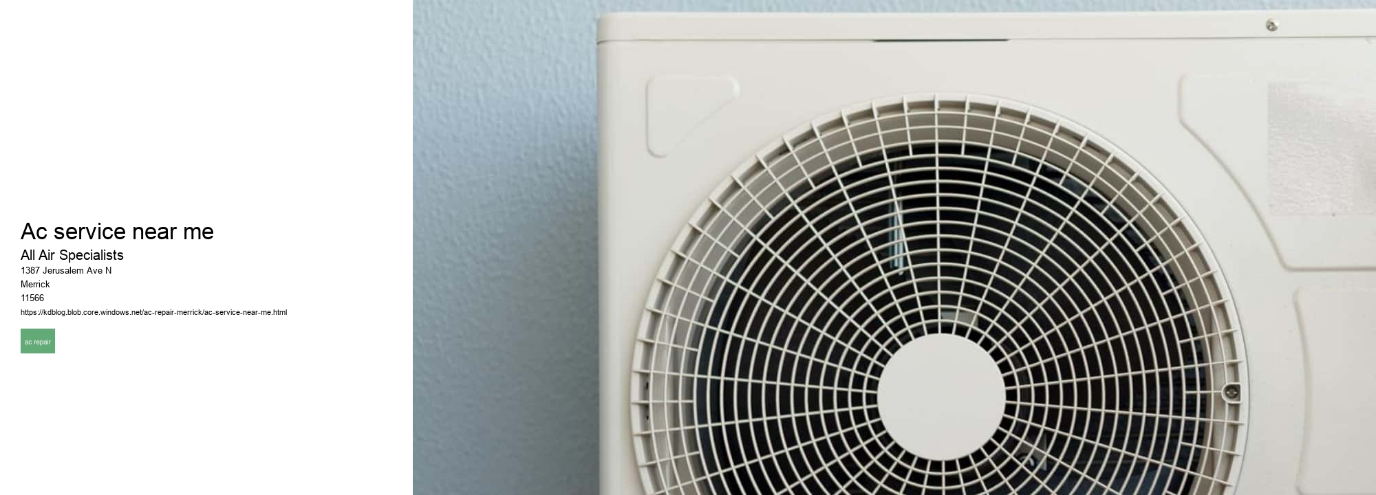 ac service near me